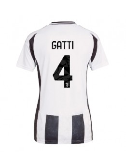 Juventus Federico Gatti #4 Replika Hemmakläder Dam 2024-25 Kortärmad